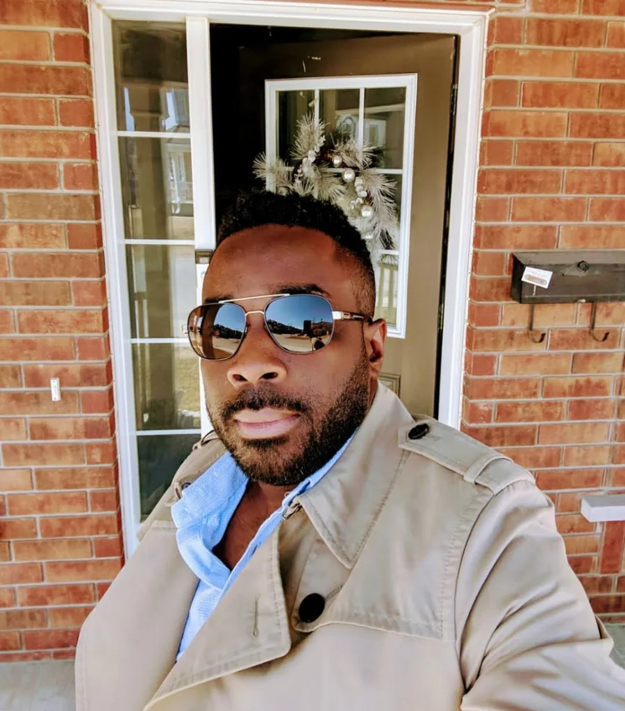 Kingsley Oruche outdoors